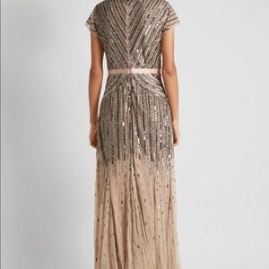 Long Adrianna Papell dress